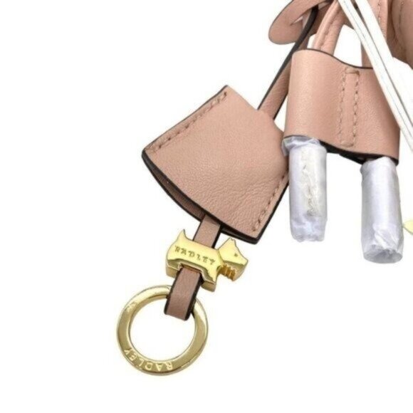 Radley London Sunny Rise Womens Bucket Bag Pastel Pink Leather New - Picture 12 of 13